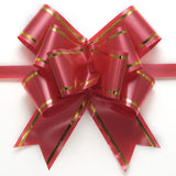 4 1/2" Metallic Edge Kwik Pull Bow (25 pack)