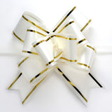 4 1/2" Metallic Edge Kwik Pull Bow (25 pack)