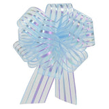 5" and 7" Organza Stripe Multi-Loop Pull Bow (25 or 50 pack)